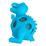 Pair of 3" Squeeze Ball Mesh Dinosaur Toys Anti Stress Dinosaurs