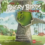 AMC Theaters 2016 Angry Birds Movie Green Pig Character Enamel Promo Pin NIP