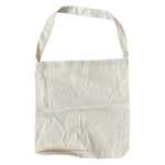 Bag-all Hair Dryer Print Storage Bag Canvas Tote Bag Off White