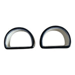 Vintage William Sonoma Napkin Rings Ceramic Mediterranean Set Of Two