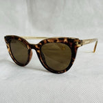 Prive Revaux The Kiki Tortoise Shell Brown Polarized Sunglasses Case Cloth