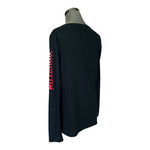 Nike Houston Rockets NBA Women's Long Sleeve Performance Tee L Black Red NWOT