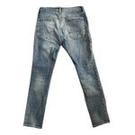 Arizona Jean Co Flex Slim Straight Medium Wash Blue Denim Jeans Sz 32x30 34W VG