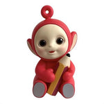 Teletubbies Tinky Winky & Po POP MART Mini Figure Set of 2 Collectible 2.5-3" VG