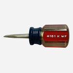 Vintage Craftsman 4151 K WF Stubby 1/4" Flathead Screwdriver Made in USA 3.5" VG