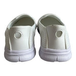 Women’s White Mesh Athletic Sneakers Walking Moccasins Shoes Sz US 10/ EU 41 New