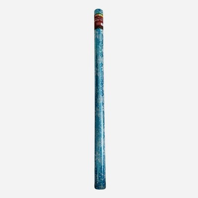 Rite Aid Holiday Gift Wrap Blue Sparkle Snowflake 30 Sq Ft Roll NIP