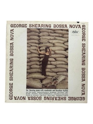 George Shearing Bossa Nova Vinyl LP Capitol Records Jazz Piano G+ VG 1963