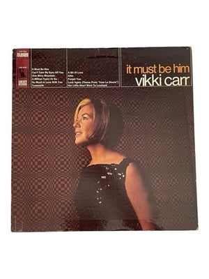 Vikki Carr It Must Be Him Vinyl LP Liberty Records LST-7533 Stereo 1967