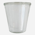 Lot of 11 Small Glass Jars 6oz Craft Storage Container Repurpose VG