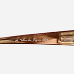 JM Burgundy Cat Eye Reading Glasses +3.50 Power Bifocal Readers Women New