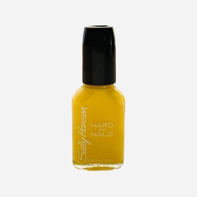 Rare! Sally Hansen Hard as Nails Nail Polish Hard Lemonade 610 Full Size New