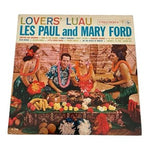 Lovers' Luau Les Paul and Mary Ford Vinyl LP Columbia Hawaiian G+