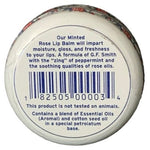 Rosebud Perfume Co Minted Rose Lip Balm Tin Tinted Gloss Moisturizing NIB