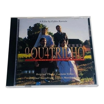 Caetano Veloso & Jaques Morelenbaum O Qu4trilho CD Album Blue Jackel NM