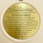 The Raising Of Lazarus Studio Dante Di Volteradici Collector Plate