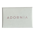 Adorina Pearl Framed 14K Gold Plated Stud Earrings Elegant NIB