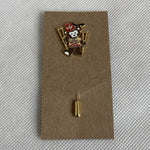 Vintage Golden Shrine Circus Bear Lapel Pin Making Their Lives More Bearable 2.5