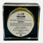 NYX Loose Pigment Chrome Eye Shadow 28 YELLOW Mineral Makeup New Display