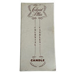Vintage Colonial Candle Co of Cape Cod White Pillar Candle NIB Hyannis Mass