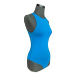 Cyanstyle Blue Soft Dance Gymnastics Leotard Bodysuit Swimsuit Size S NWT