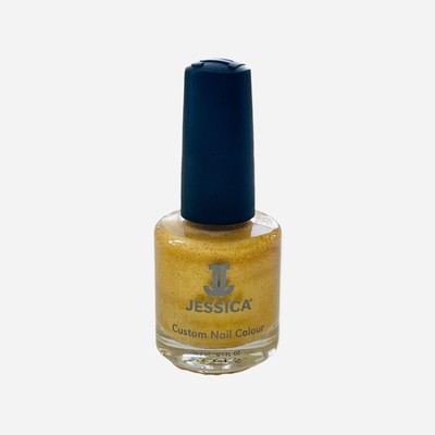 JESSICA Nail Polish BLING! 804 Custom Nail Color Gold Yellow 0.5 fl.oz New