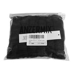 Anzermix Black Cotton Blend 6 Pack Basic Thong Underwear Womens Size Large NEW