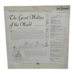 Freddy Martin Great Waltzes Of The World Vol. 1 LP 1961 Kapp KS-3261 Stereo