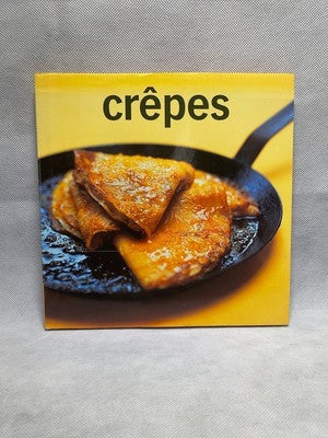 Camille Le Foll Crepes Cookbook Sweet Savory Crepe Recipes Hardcover 64 Pages VG