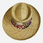 Peter Grimm Las Vegas USA American Flag Straw Lifeguard Sun Hat Wide Brim Size L