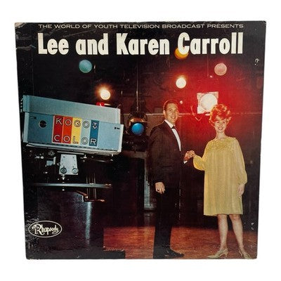 Lee & Karen Carroll – The World of Youth Television Broadcast LP Vinyl
