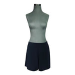 D&Co Beach Womens Black Activewear Shorts Built-In Panties Casual Stretch Sz 16