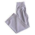 Quiz Lilac Linen Palazzo Trousers Women’s Wide Leg Pants Size 4 NWT