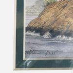Mark Sherman East Brother CA Lighthouse Print Signed Numbered w/ Certificate NIP