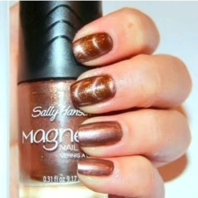 Sally Hansen Magnetic Nail Polish 904 Kinetic Copper 3D Effect New