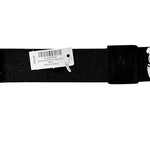 Boston Proper Black Crystal Embellished Elastic Waist Belt 1.5" Size 30-34 NWT