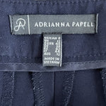 Adrianna Papell Navy Blue Slim Fit Career Trouser Dress Pants Women Size 8 VG