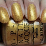 OPI OY-ANOTHER POLISH JOKE! Gold Nail Polish Lacquer 0.5oz New