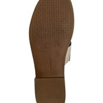 Clarks Collection Declan Flo Metallic Leather Slide Sandals Womens Sz 6 Comfort
