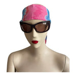 NWOT Hair Band Women’s Watercolor Print Pink Blue Turban Headband Boho Head Band