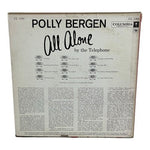 Polly Bergen All Alone By The Telephone Vinyl LP Album 1959 Pop Vocal Mono VG+