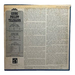 LP Georg Philipp Telemann - Concerto In D Major For 3 Trumpets Vinyl Record