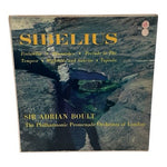 Sibelius Finlandia Tapiola LP Vinyl Crowell-Collier RG 141 Adrian Boult G+/G+