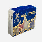 All Stars CLIX! Formula X Mini Nail Polish Top Coats Set 4 Travel Size NIB