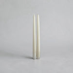 Ivory Taper Candles 10" Set of 2 Classic Unscented New