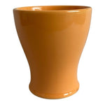 Edible Arrangements Custom Bright Orange Pottery Vase 4.75"x5.5" Planter Decor
