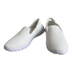 Women’s White Mesh Athletic Sneakers Walking Moccasins Shoes Sz US 10/ EU 41 New