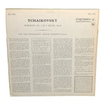 LP Pyotr Ilyich Tchaikovsky: New York Philharmonic - Symphony No. 4 In F Minor