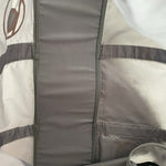 Biaggi Leggero Grey Foldable Carry-On Nylon Weekender Bag Very Good