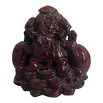 Vintage Asian Feng Shui Money Frog Toad Statue Figurine Wealth Luck 3.5"
